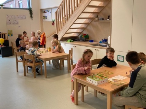 Spelletjesnamiddag in pyjama